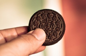 Oreo's voor linkshandigen