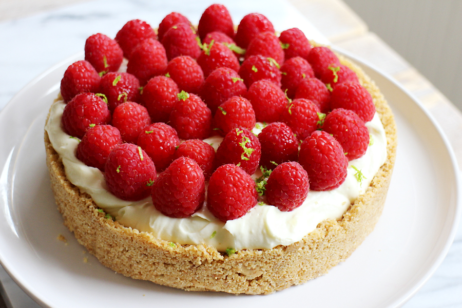 frambozen cheesecake