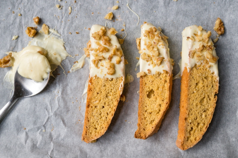 Cantuccini met pumpkin spice