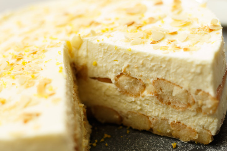 No-bake limoncello tiramisu taart - Culy