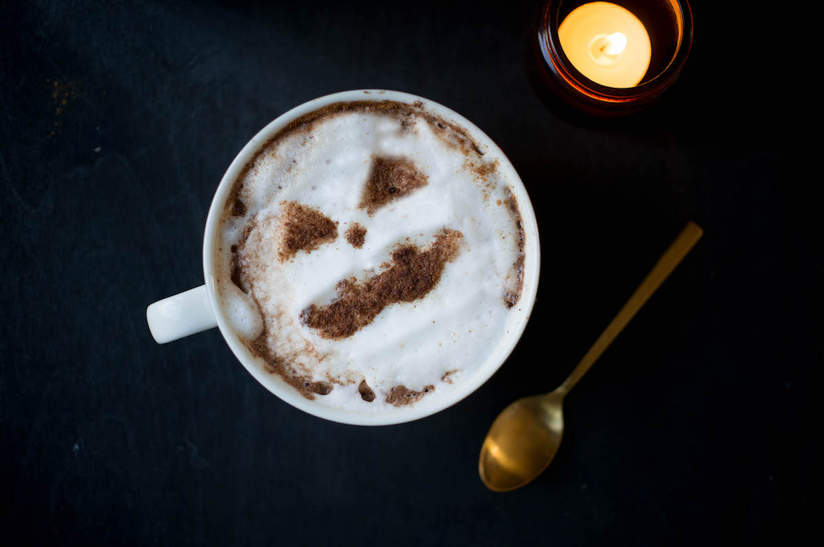 Warme chocolademelk Halloween recept