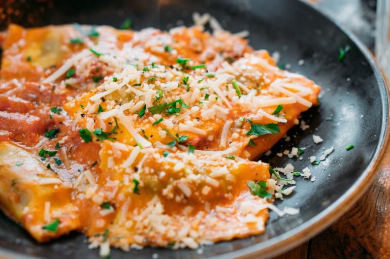 Pasta met wild zwijn bij Piero's