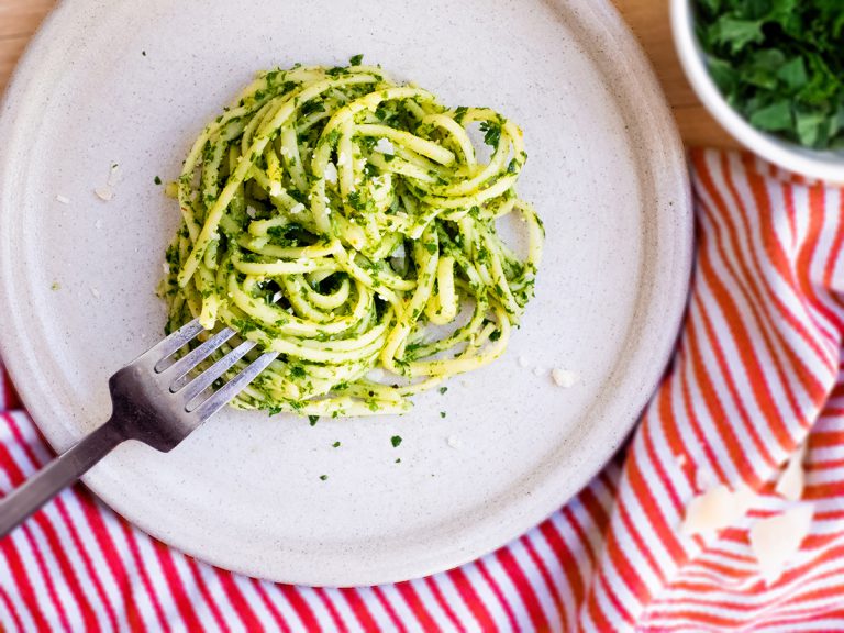 pasta winterpesto