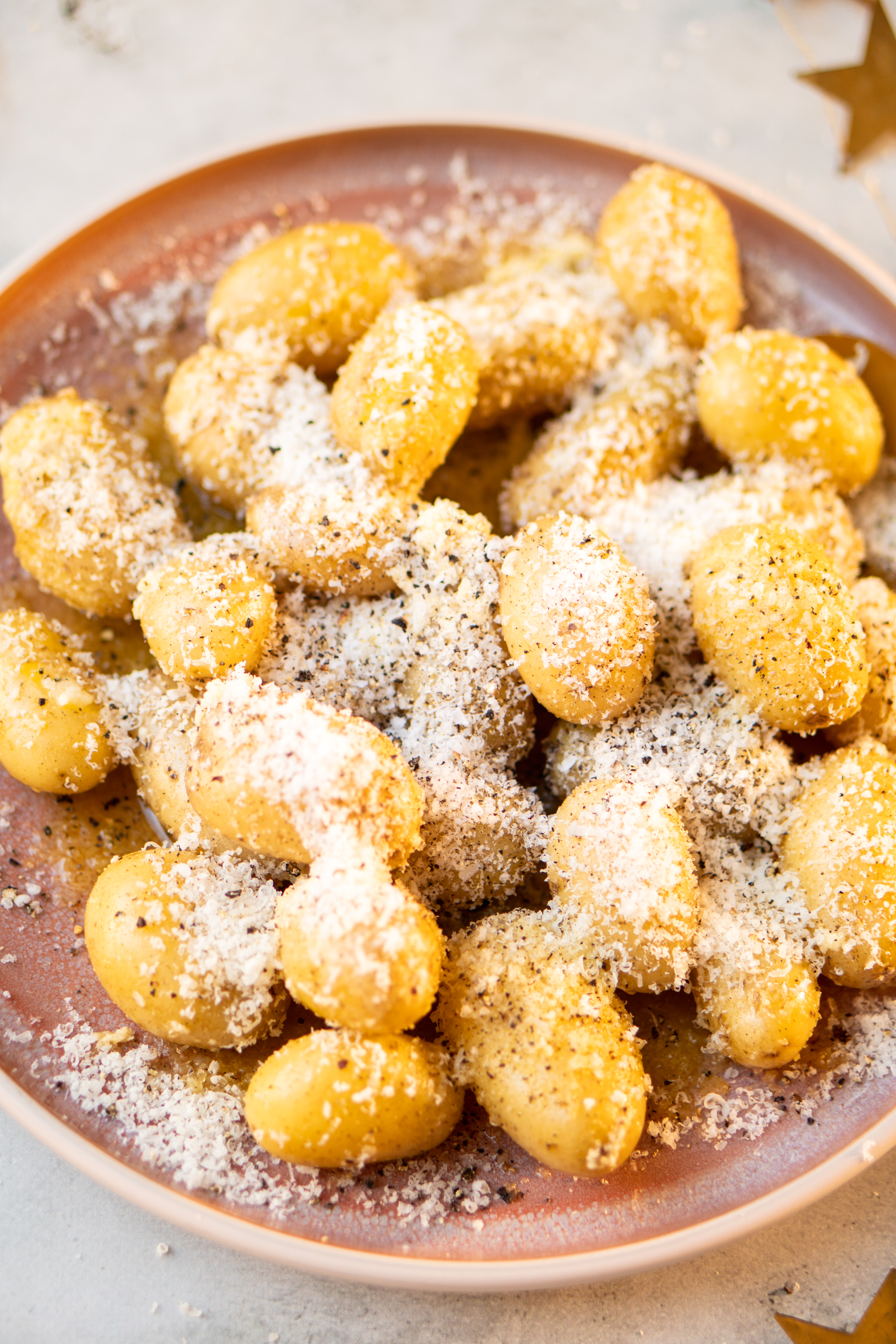 Cacio e pepe aardappeltjes