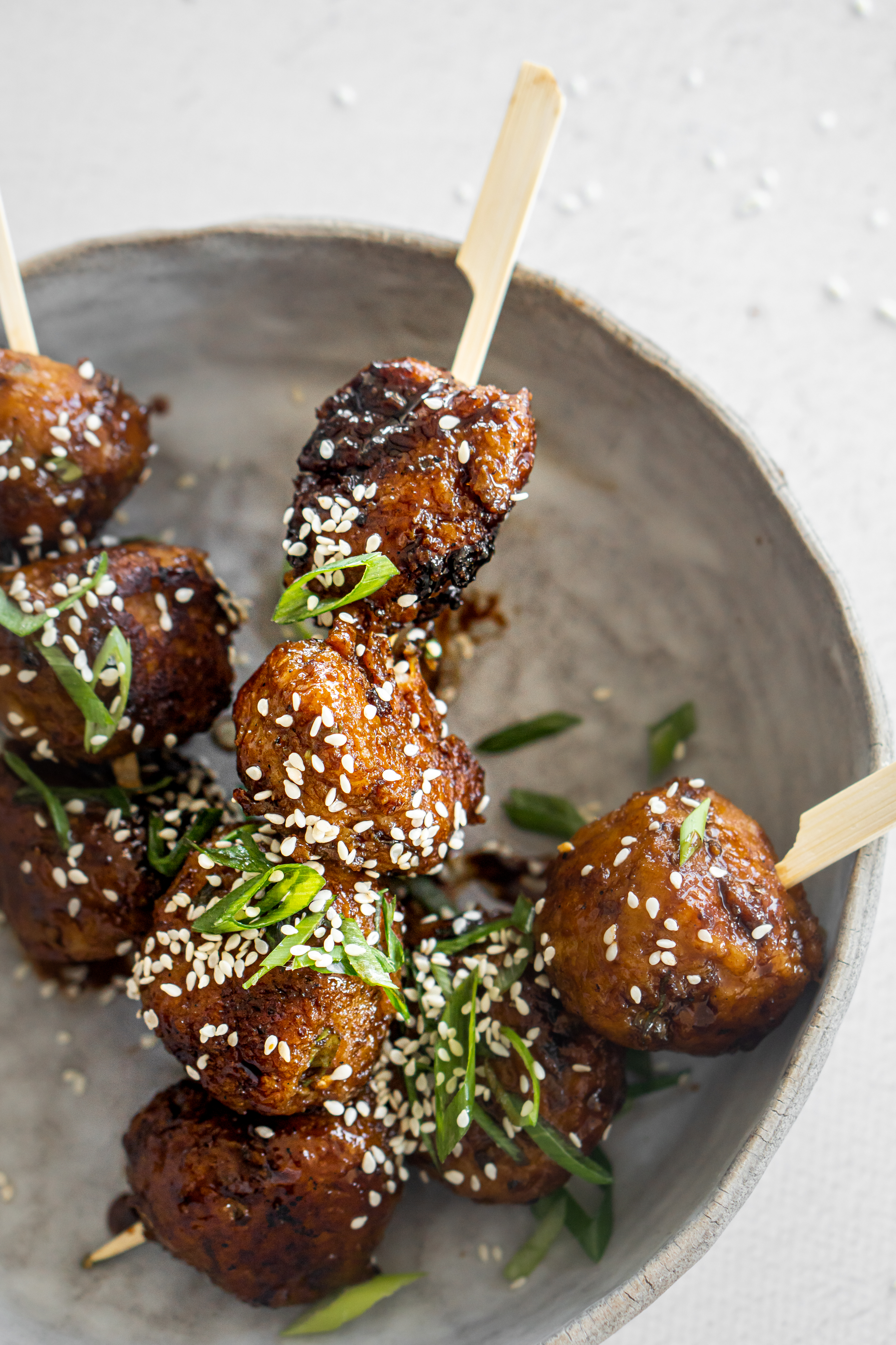 Tsukune: Japanse kipgehaktballetjes